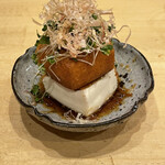 焼鳥 谷口 - 自家製揚げたて厚揚げ