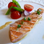 エルルカン・ビス - 鱒を低温のオリーブオイルで