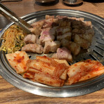 ナンマンゴギ - サムギョプサルセット