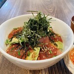 しまカフェ　江のまる - まぐろ・アボカド丼