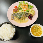 Delica Kitchen RuRu - 「金華さば定食」1,000円税込み♫