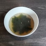 韓国チキン ケイチキン - ワカメスープ