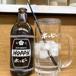 萬友亭 - ホッピー白500円
