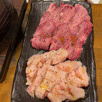 酒とホルモンとお肉 ぜっと - 牛タンとミノ