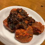 酒とホルモンとお肉 ぜっと - 梅干しキムチ