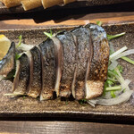 和の台所 ええあんばい - 刺身3点盛りのあぶり〆さば