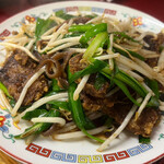 天華 - ニラレバ炒め913円