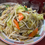 天華 - バリソバ770円　上から