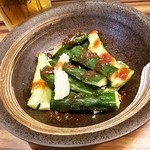 やきとり 正や - ピリ辛きゅうり