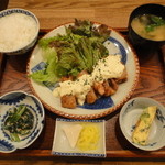 Iwanagashokudou - チキン南蛮定食（日替わり）750円