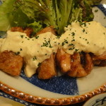 岩なが食堂 - ちゃんと、甘酢にもくぐらせています