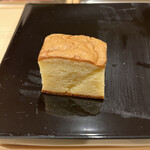 すし繁 - ランチおまかせ７０００円。玉子焼き。