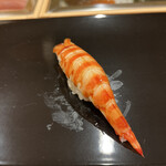 すし繁 - ランチおまかせ７０００円。車海老。