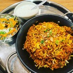 インドダイニング サティー - マトンビリヤニ