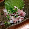 魚がし寿司 - 鯵タタキ