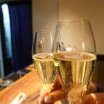 ル クーリュズ - 泡で乾杯♪