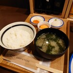 トーキョーアジフライ - ご飯セット