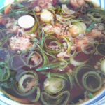 うどんYA - この出汁がうまい、待ってる間にチョビチョビ飲んじゃった！