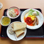 Resutoran Ikoi - 朝食セット（洋）400円