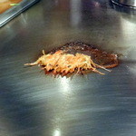 吉祥寺 じゅん粋 - 出来上がった海老の頭と尻尾