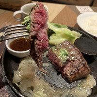 ビストロガブリ 大門店 - 「GABURI 赤身ステーキ」150g
