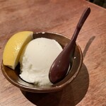 鳥茂 - 塩アイス