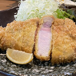 Gin nan - 特リプロースかつ定食250g