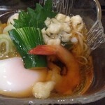 ぎんざ 神田川 - 鰻小丼セット 2050円(税込) の 素麵(冷)