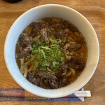 サンサンガーデン - 肉うどん 500円