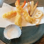 有漏地 - セットの海老天