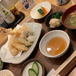 Aburidokoro Musashi - 魚：天ぷら定食