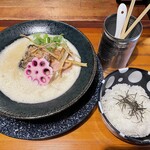 Boma ye - 鶏白湯ラーメンセット