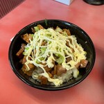 Yamaokaya - ミニネギマヨチャーシュー丼