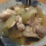 いしもん - 鶏とズイキの煮物