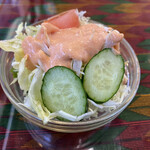 インド料理 レッドローズ - サラダ