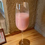 蔘鶏湯人ルはなれ - ボクスンドガ(福順都家)ソンマッコリ 赤 900円