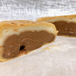 こうまつや もっちり庵 - 断面～♪ チョコレーーート