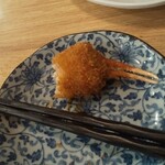 北京ダック専門店 北京カォヤーテン - 蟹爪揚げ