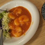 北京ダック専門店 北京カォヤーテン - エビチリ(辛め)