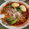 味功 - 台湾ラーメン揚げ玉子入り(630円)