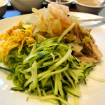 陽陽 - 翡翠麺を使用した上海風冷やし中華
