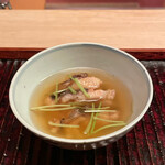 緒方 - ひつまぶしにお出汁入れて