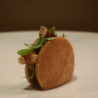 フィエルテ - 仏産 フォアグラ/白無花果/胡桃/黒胡椒アップ