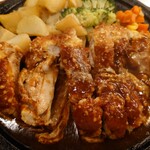 グリルさんばん - チキンカツレツミラノ風(トマトソース味）