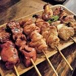 Assorted Yakitori (grilled chicken skewers)