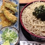 長寿庵 - 2013年6月追加；天ざる950円