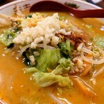 Chiyuukagai - 味噌野菜ラーメン（にんにくトッピング）