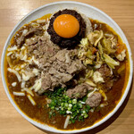 吉田カレー  - ミックス 小（ガーシュリチキングレイビーMIX）・豚・チーズ・アチャール・松坂ポークの切り落とし煮込み