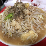 ラーメン二郎 - 小豚　にんにく・脂。