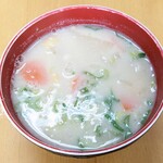 はとや食堂 - 粕汁